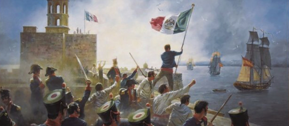 La toma del fuerte San Juan de Ulúa en 1825