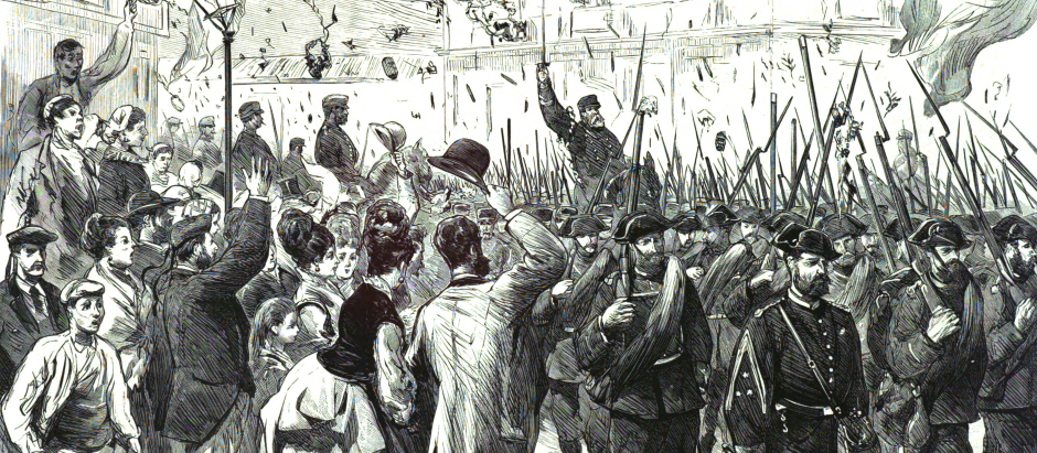 Dos de mayo: entrada del ejército libertador liderado por el general Serrano