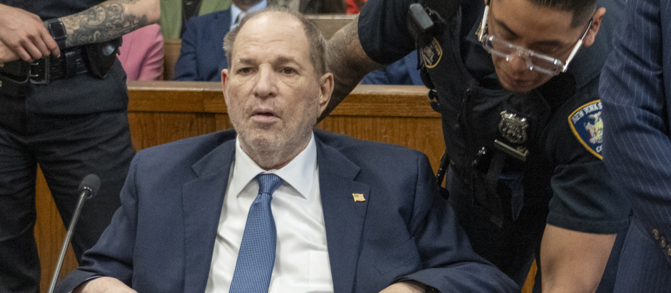 El ex productor de cine Harvey Weinstein, en el Tribunal de Manhattan el 1 de mayo de 2024
