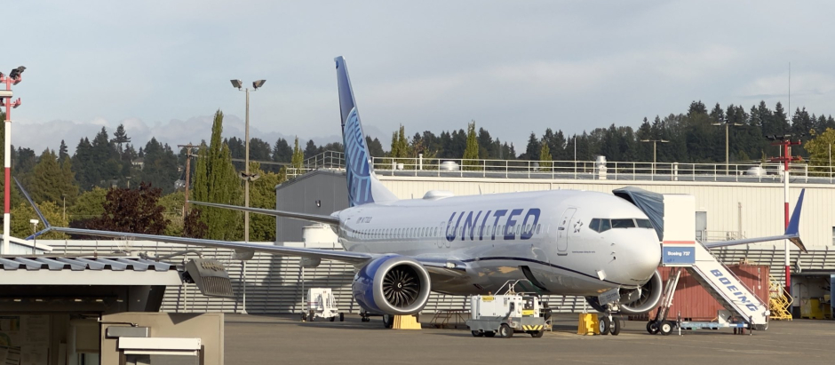 Un avión Boeing 737 de United Airlines