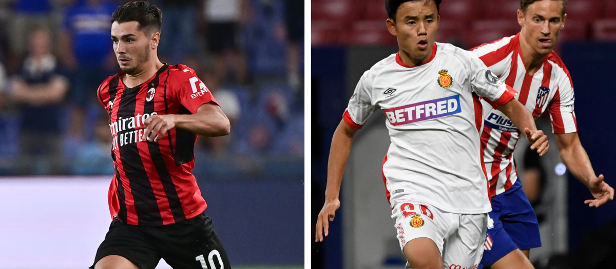 Brahim (22 años) y Kubo (20 años) compiten un año más en ligas del máximo nivel