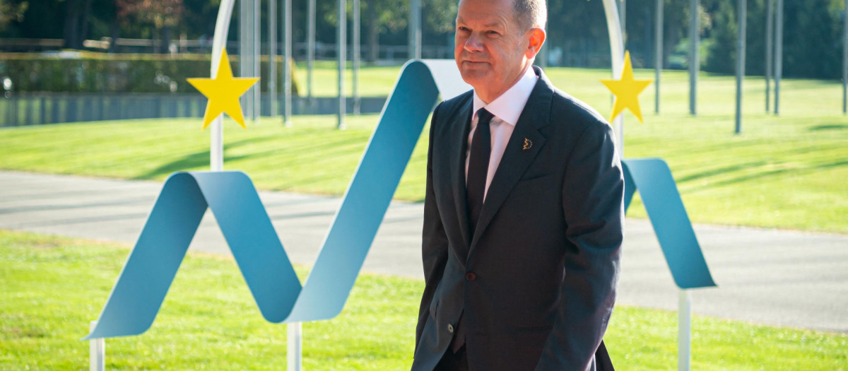 Olaf Scholz, foto de archivo