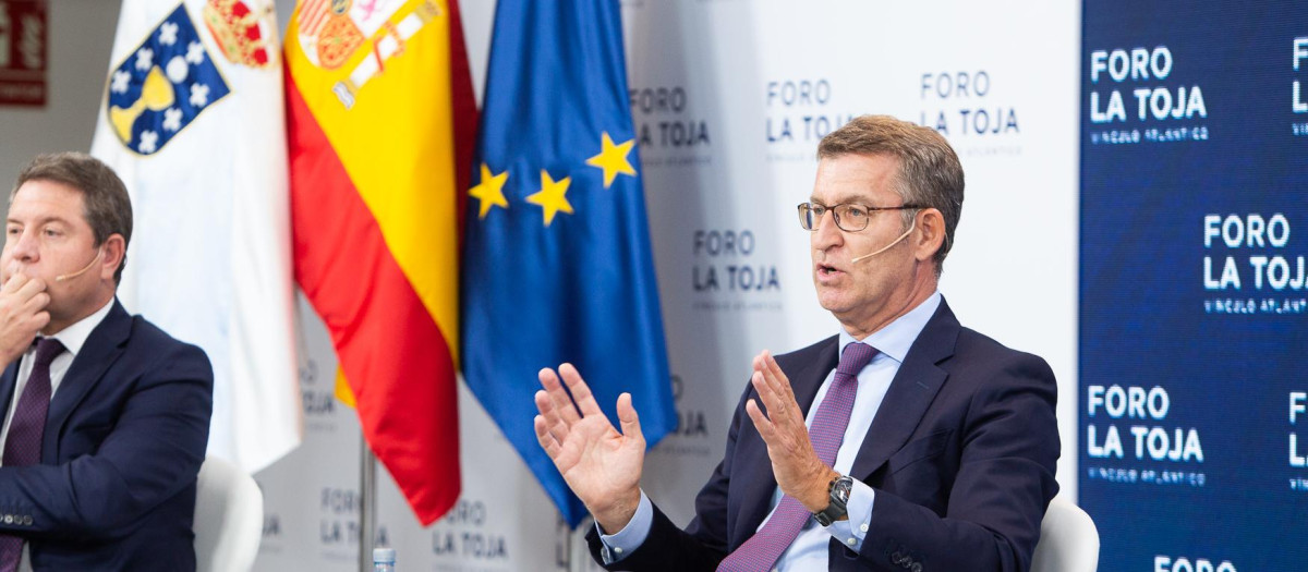 Núñez Feijóo en el debate sobre la financiación de las autonomías