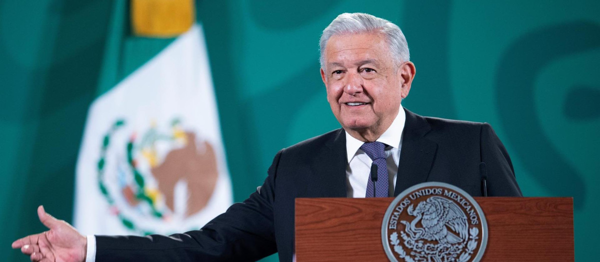 El presidente de México, Andrés Manuel López Obrador