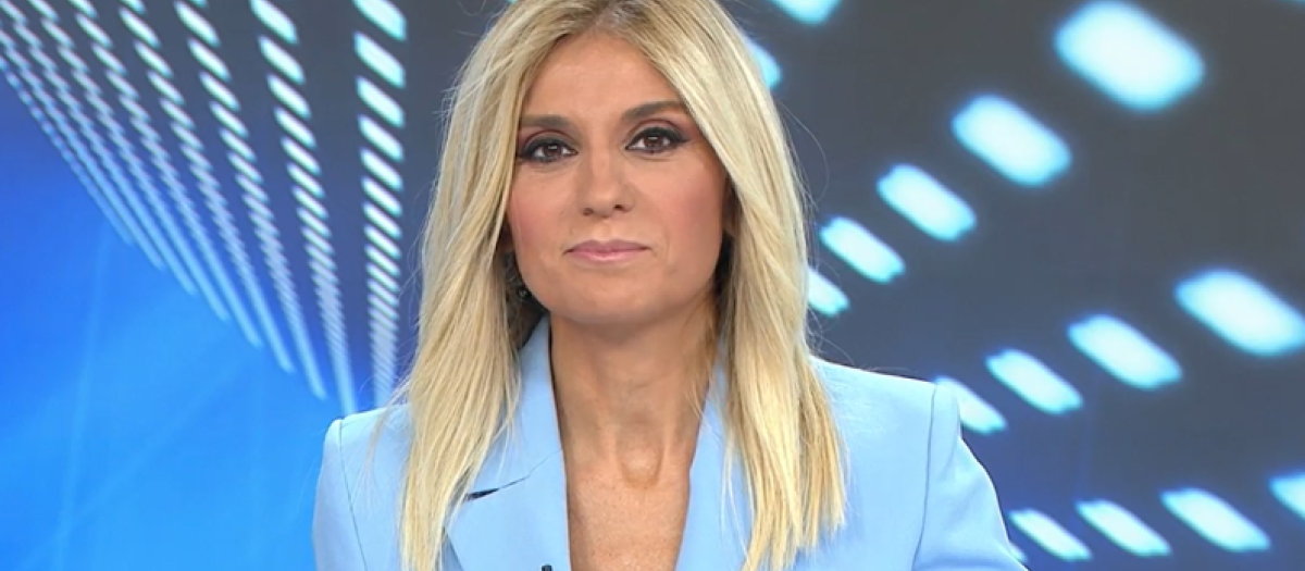 Sandra Golpe es la presentadora de Antena 3 Noticias 1