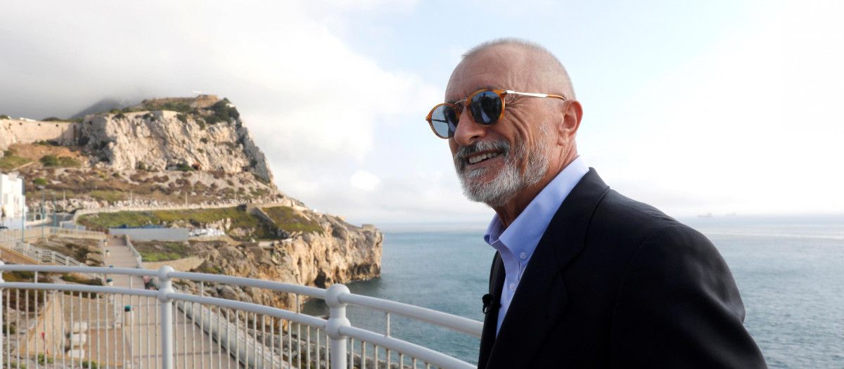 Pérez-Reverte en Gibraltar