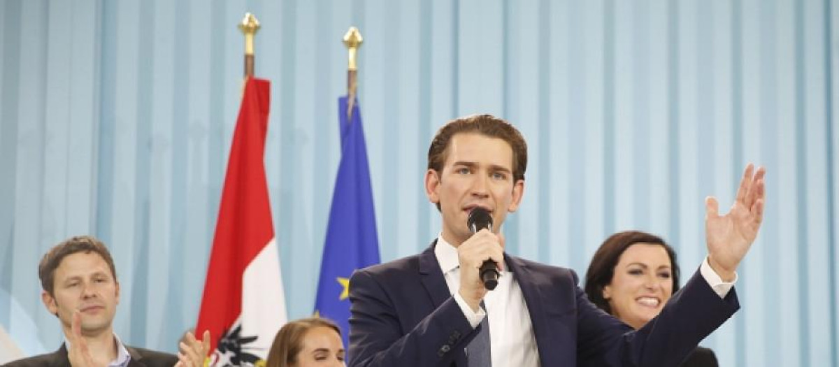 Sebastian Kurz, líder del Partido Popular de Austria