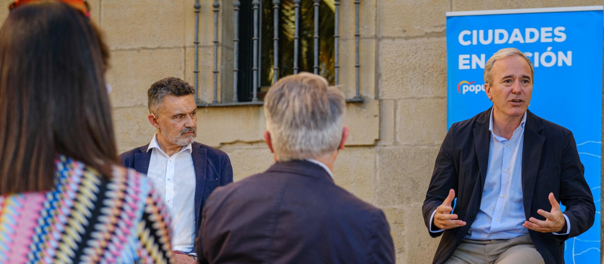 El alcalde de Zaragoza, Jorge Azcón.