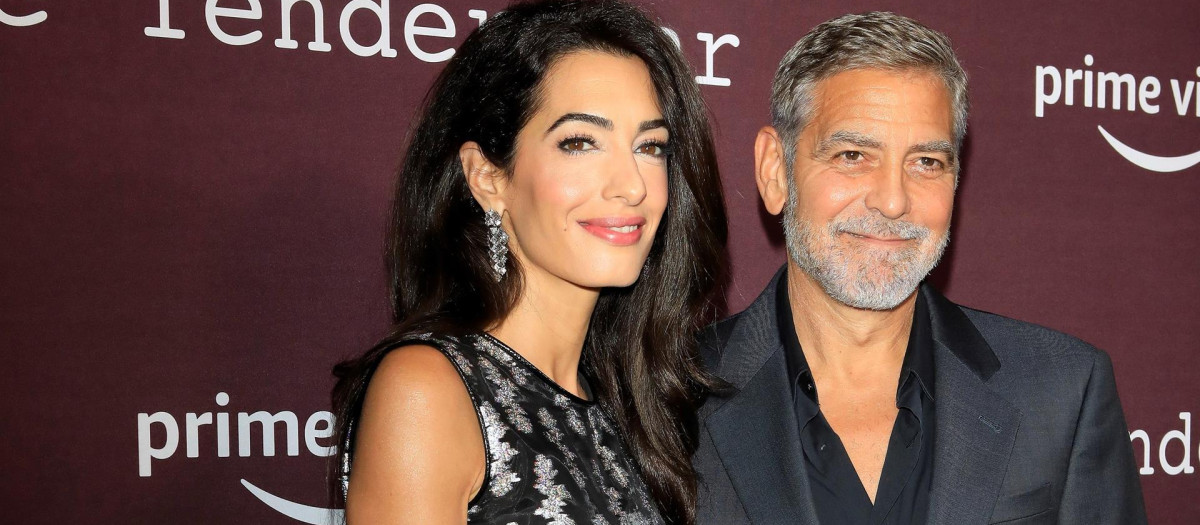 George y Amal Clooney