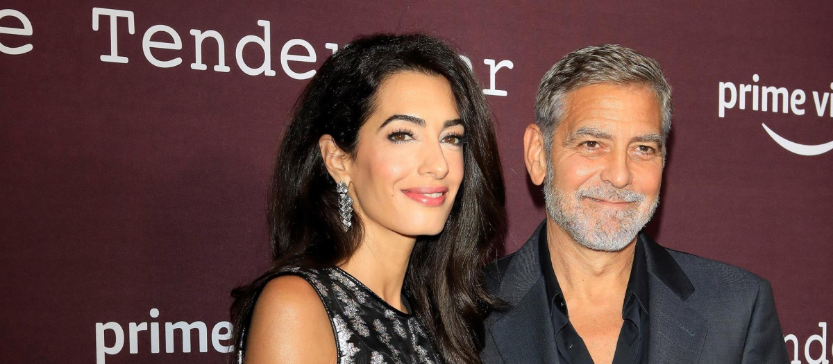 George y Amal Clooney