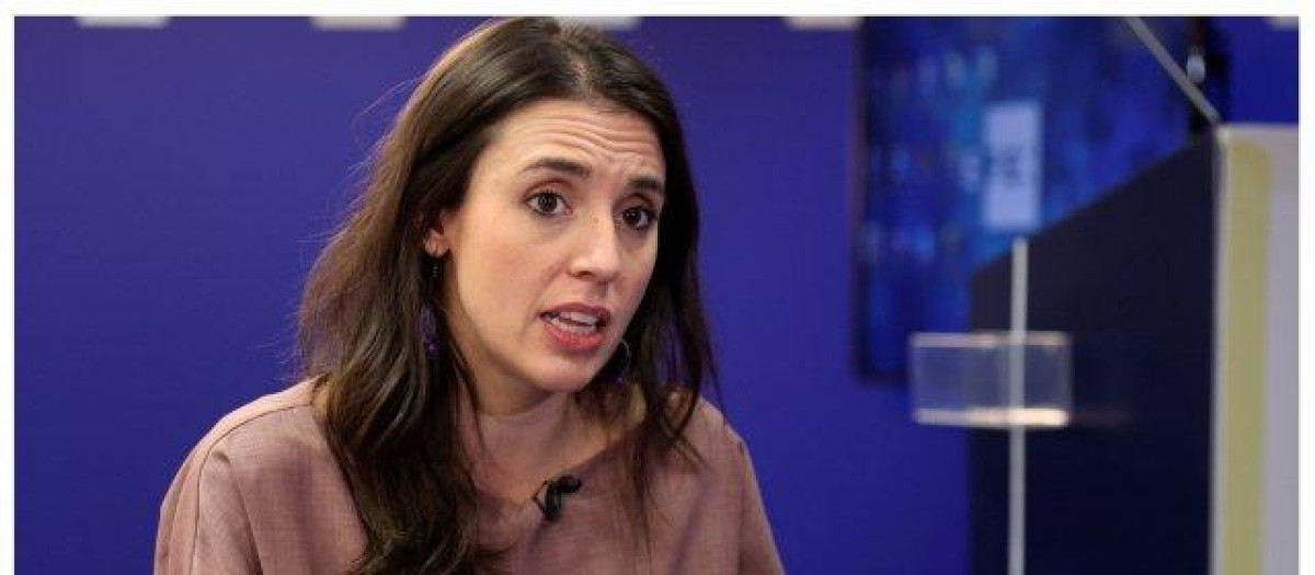 Irene Montero, ministra de Igualdad