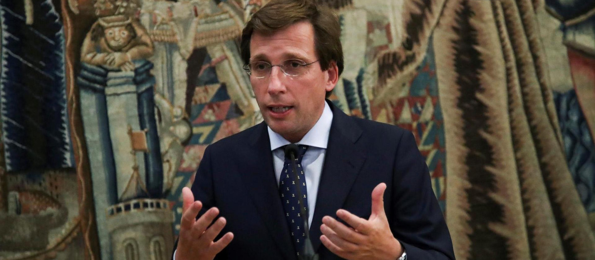 El alcalde de Madrid, José Luís Martínez Almeida