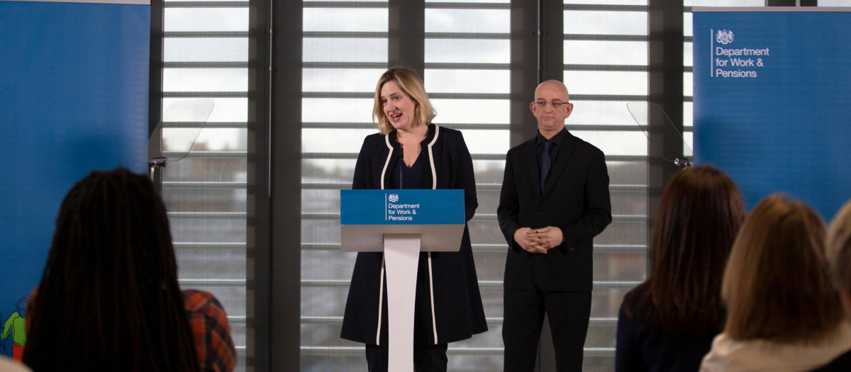 Secretaria del DWP, Amber Rudd