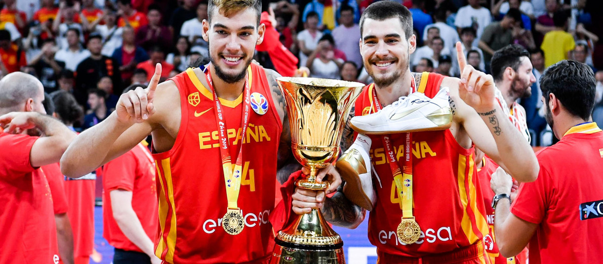 Los Hernangómez, otra pareja de hermanos para liderar el baloncesto español