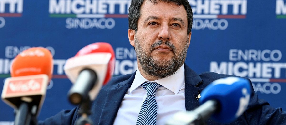 Matteo Salvini en las elecciones municipales
