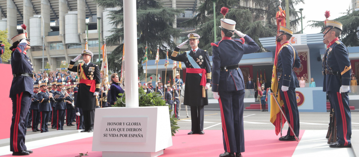 Desfile en el Día de la Fiesta Nacional