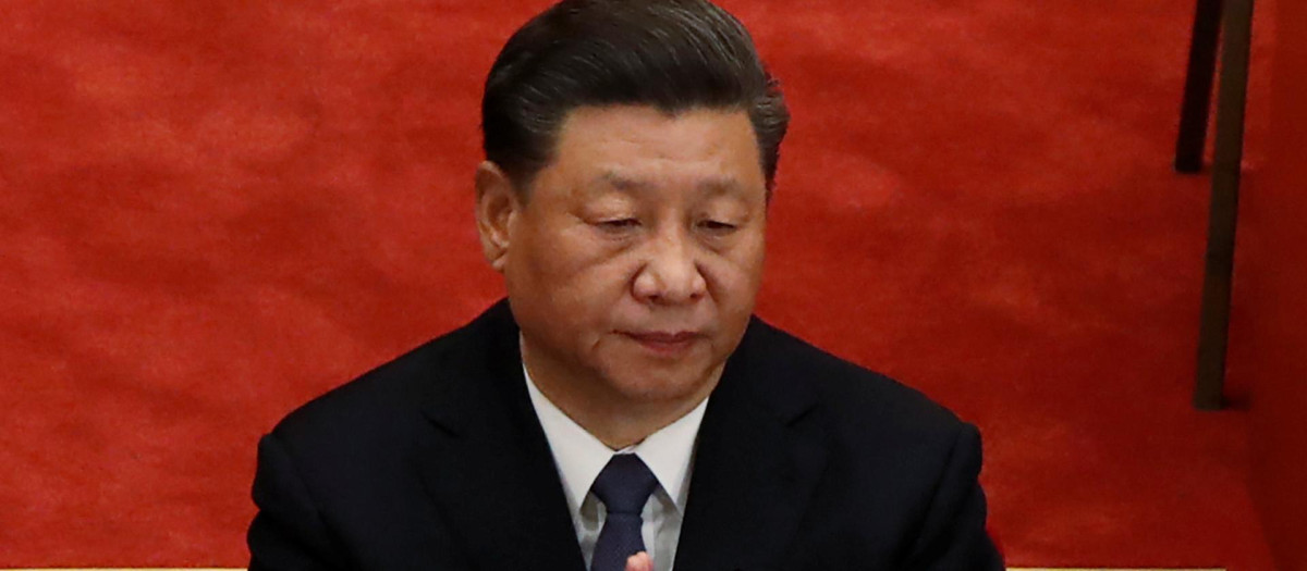 El presidente de China Xi Jinping en un acto oficial