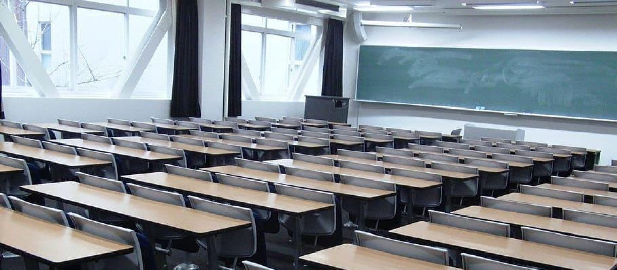 Foto de recurso de un aula