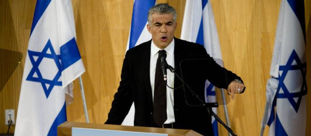 Yair Lapid, ministro de Asuntos Exteriores de Israel