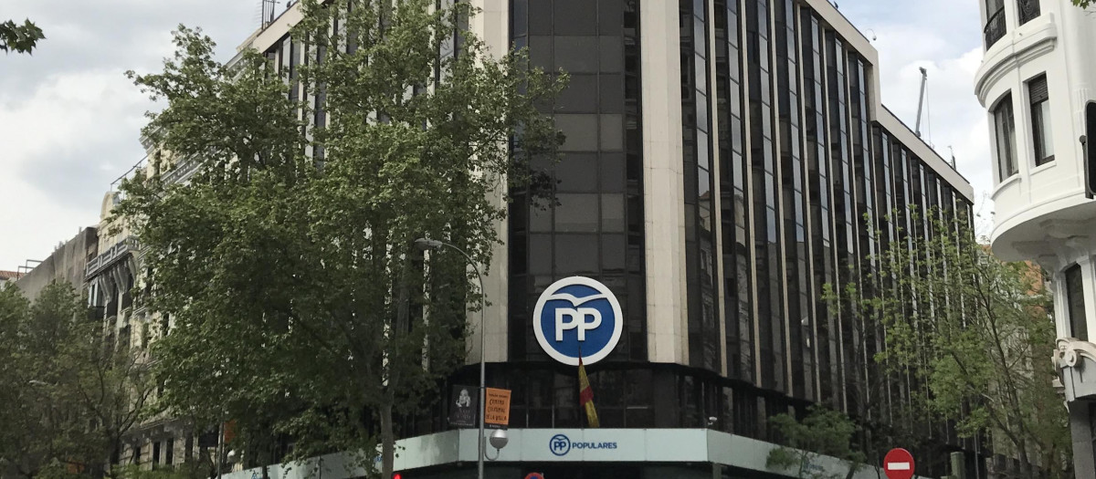 Actual sede del Partido Popular