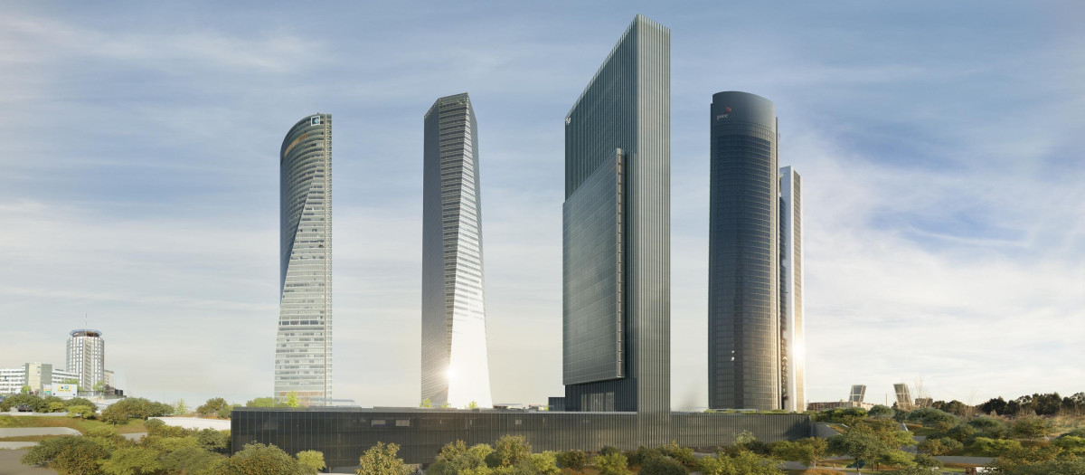 Las cinco torres de Madrid