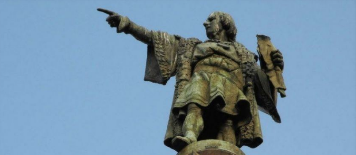 Monumento a Colón en Barcelona