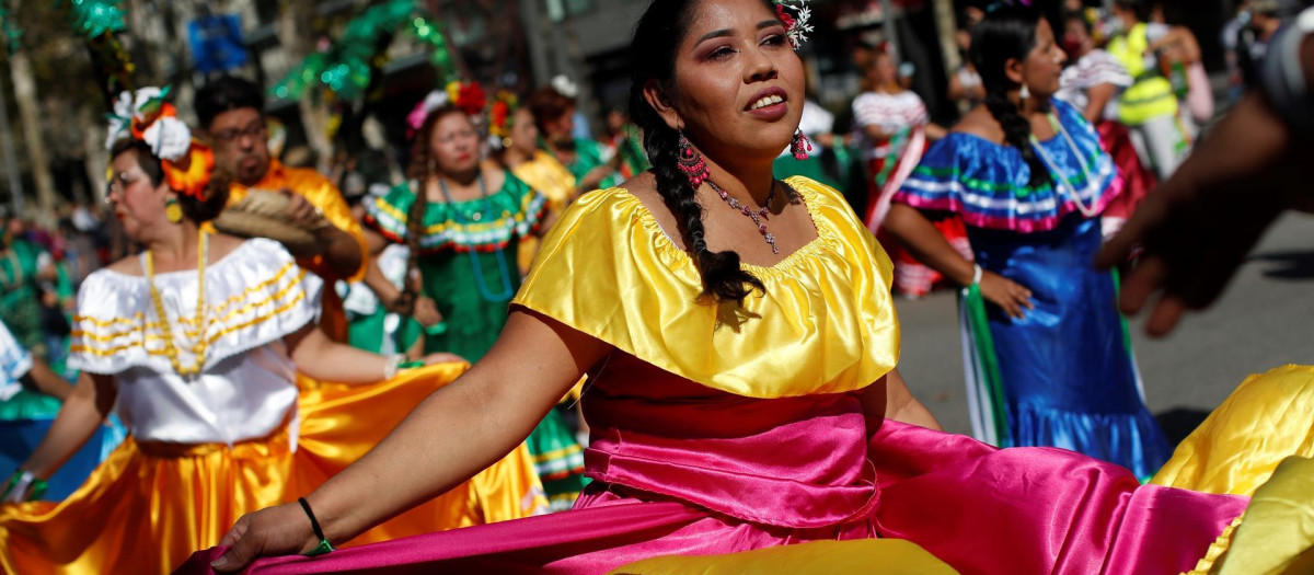 Celebración del Día de la Hispanidad en Barcelona