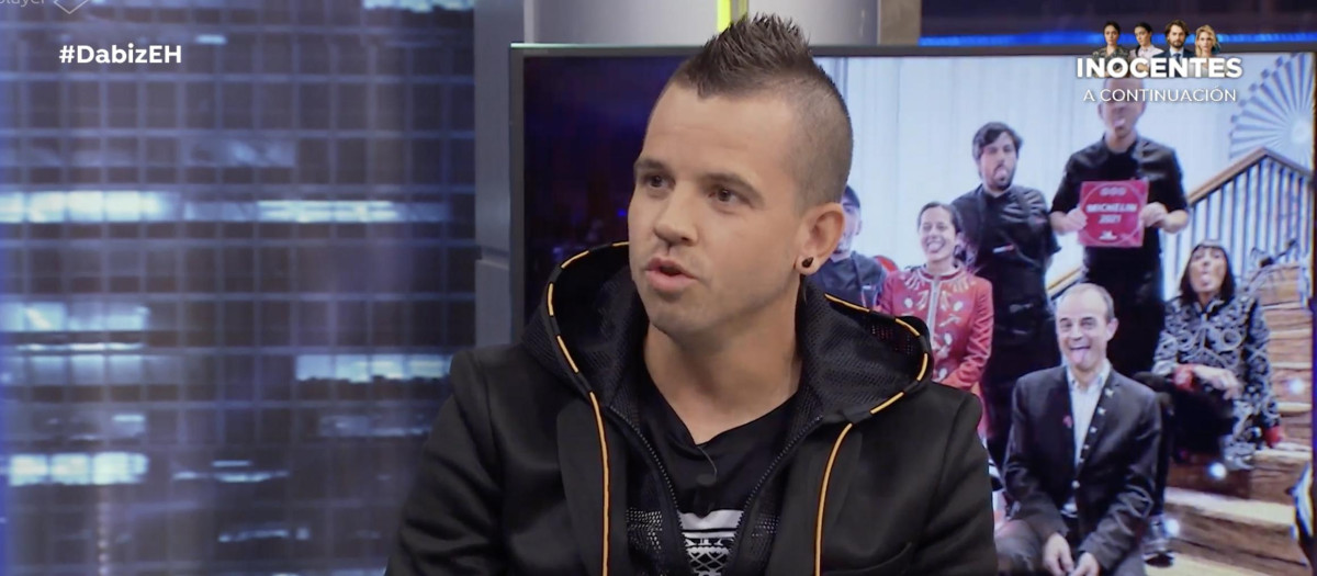 Dabiz Muñoz, durante su entrevista en 'El Hormiguero'