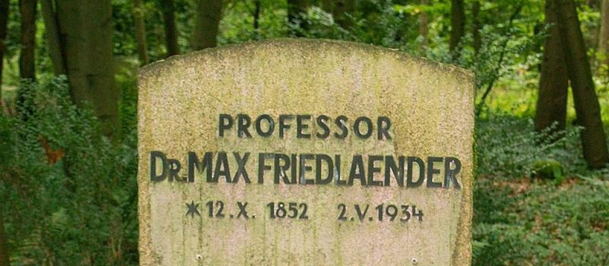 Tumba de Max Friedlaender