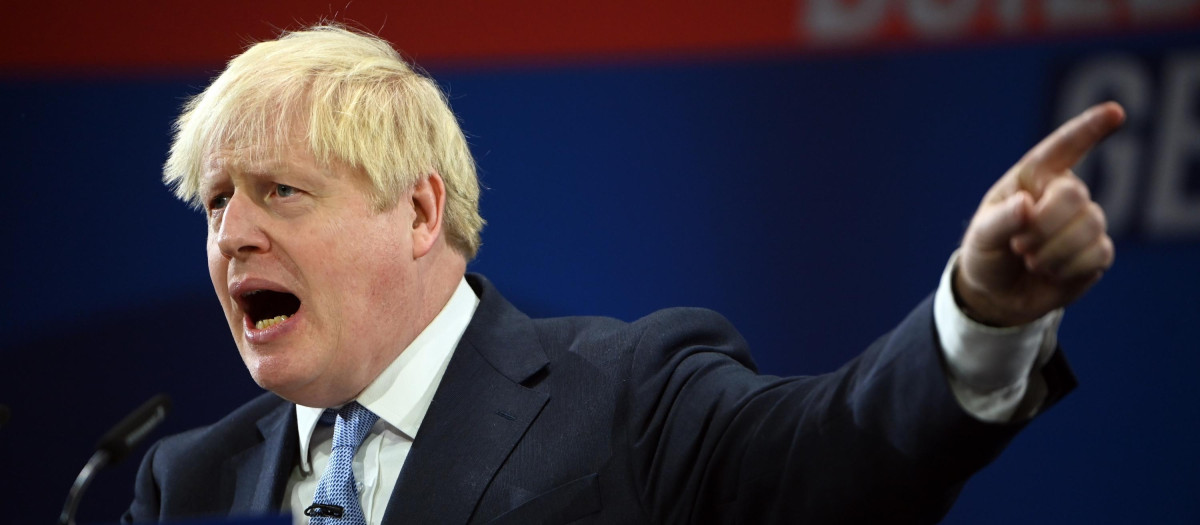 Primer Ministro ingles Boris Johnson