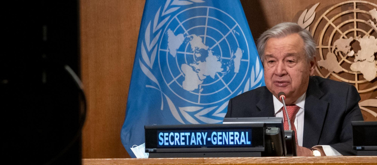 António Guterres, secretario general de la ONU