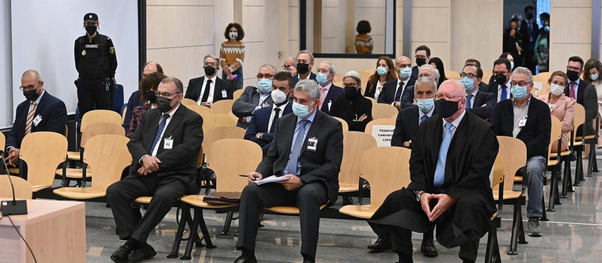 Segunda sesión del juicio al excomisario Villarejo en la Audiencia Nacional