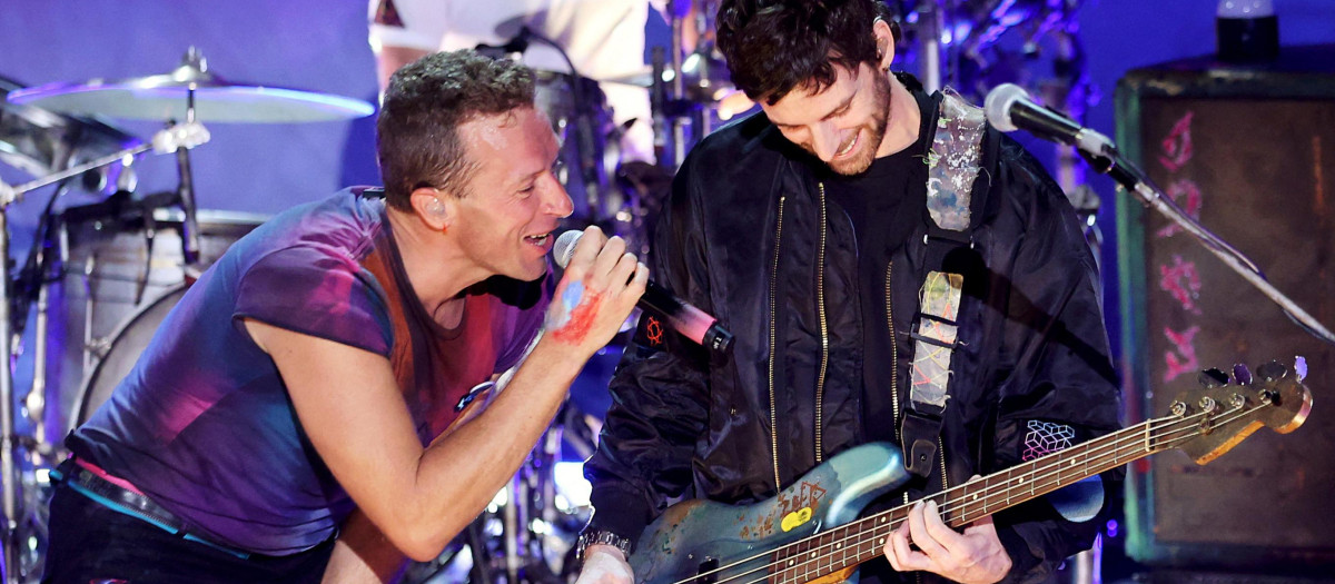 Coldplay en concierto