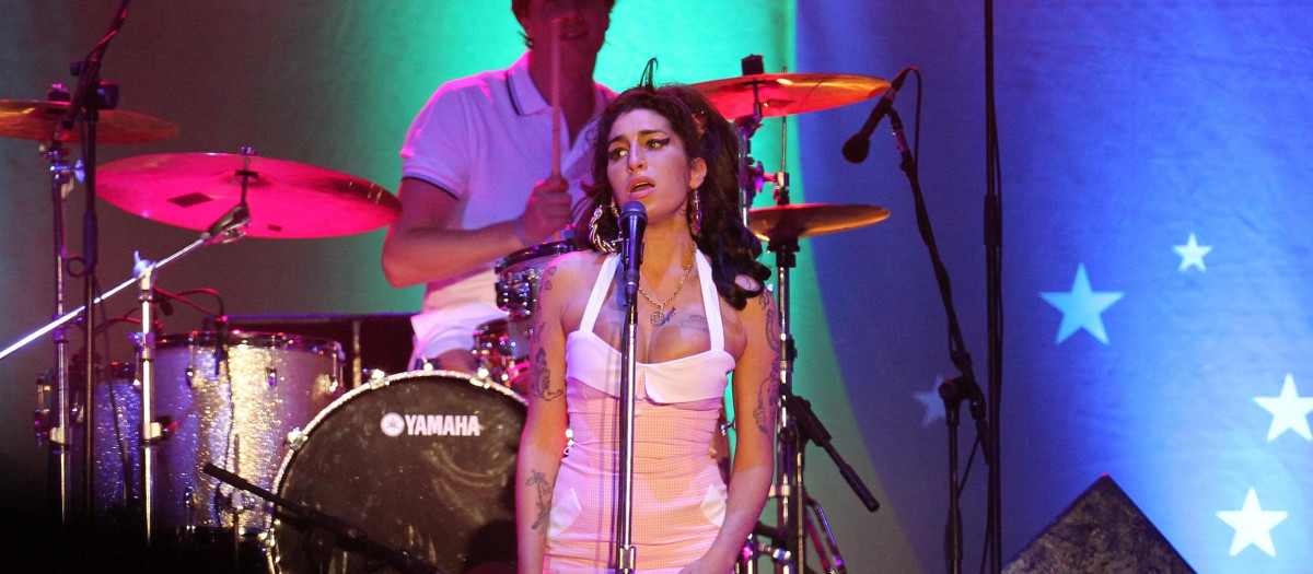 La cantante durante uno de sus shows.