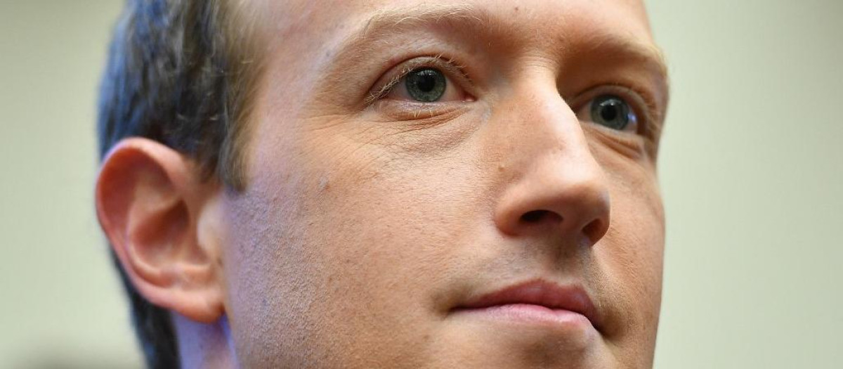 El presidente de Facebook, Mark Zuckerberg, en 2019
