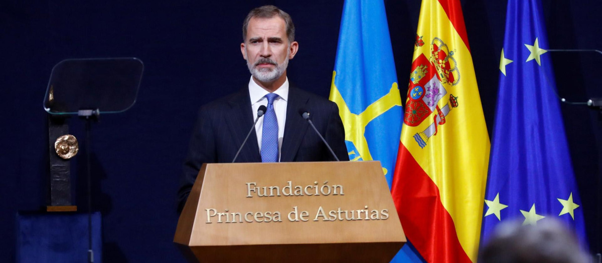 Su Majestad el Rey preside la gala de los Premios Princesa de Asturias de 2020