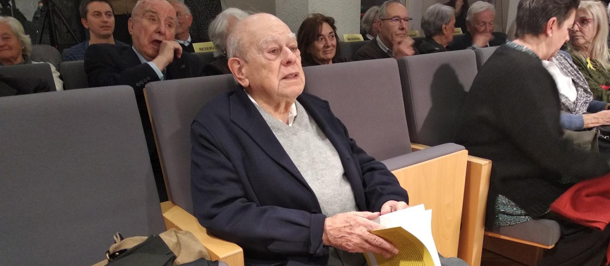El expresidente de la Generalitat Jordi Pujol