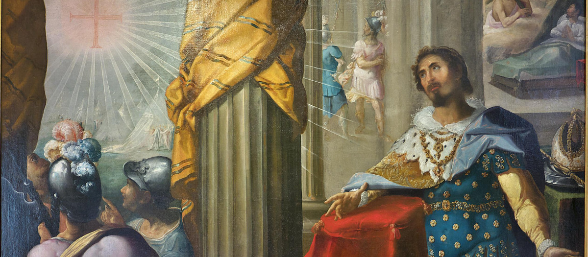 Visión de Constantino de Francisco Herrera el Viejo