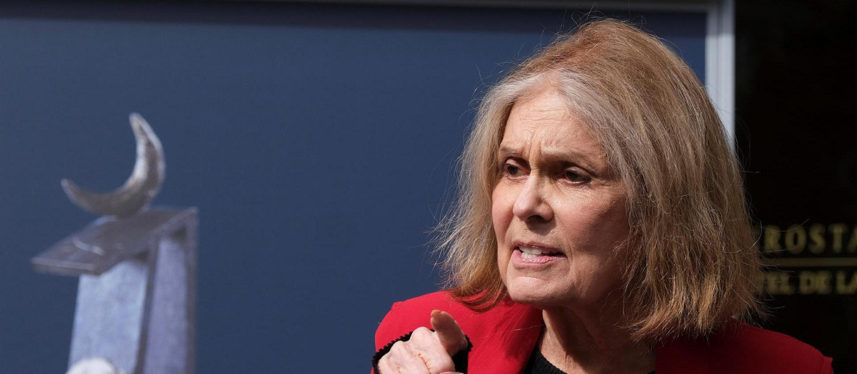 La periodista y escritora estadounidense Gloria Steinem, en el hotel de la Reconquista en Oviedo.