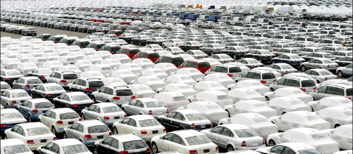 Fábrica de la marca de automóviles Audi en Emden , Alemania