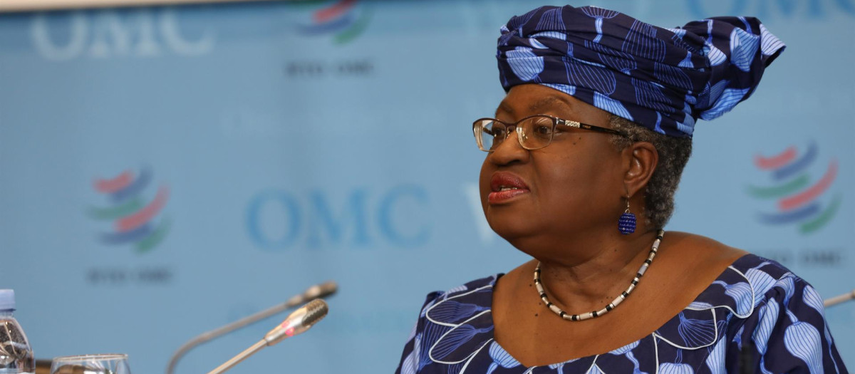 La directora general de la Organización Mundial del Comercio (OMC), Ngozi Okonjo-Iweala