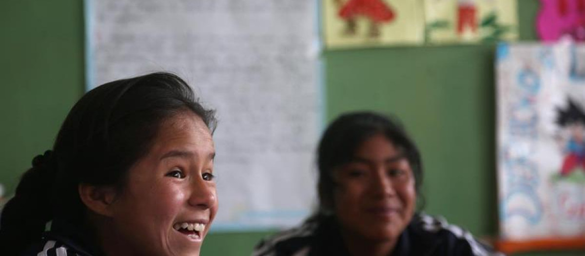 Los niños de la zona de Iquitos tienen dificultades para acudir a la escuela