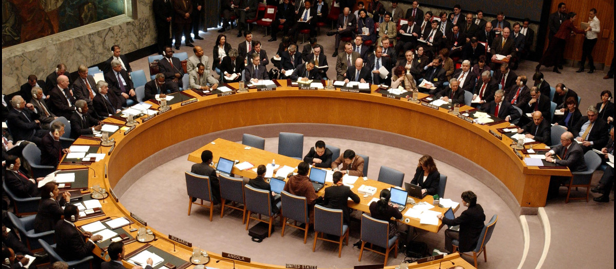 Vista general del Consejo de Seguridad de la ONU