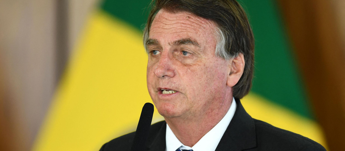 El presidente brasileño, Jair Bolsonaro