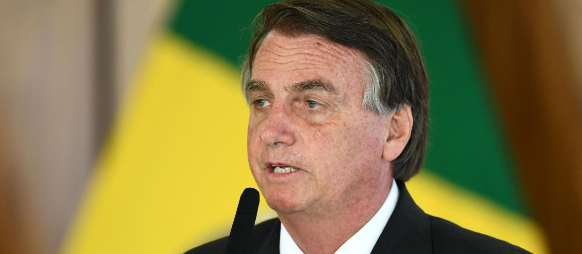 El presidente brasileño, Jair Bolsonaro