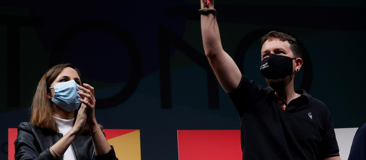 Ione Belarra y Pablo Iglesias