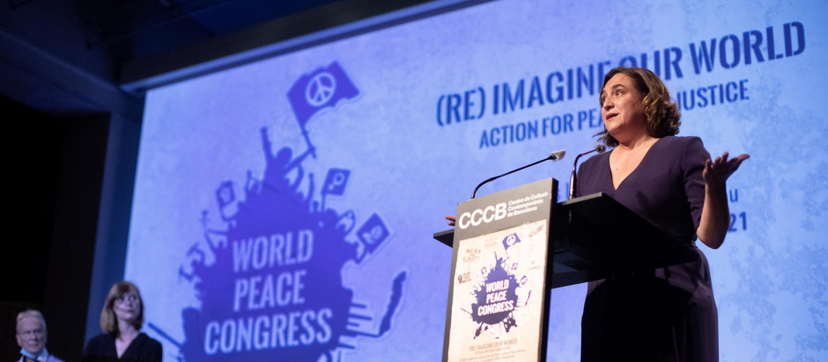 La alcaldesa de Barcelona, Ada Colau