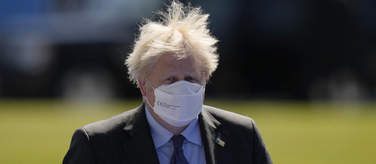 El primer ministro británico Boris Johnson