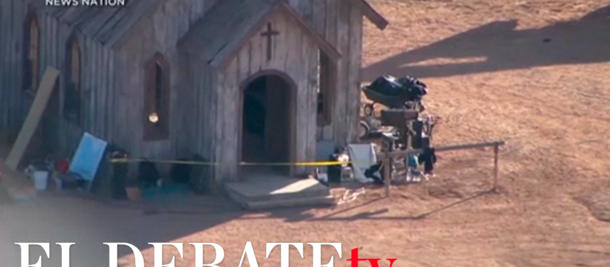 Las imágenes del rodaje de la película de Alec Baldwin tras la muerte accidental de Halyna Hutchins