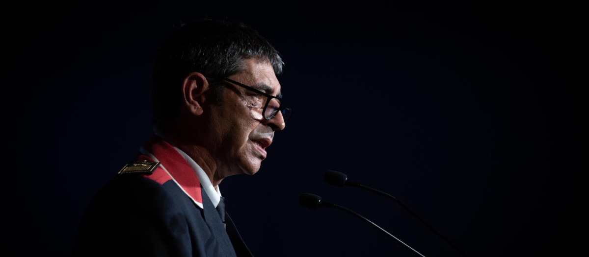 El mayor de los Mossos d'Esquadra, Josep Lluís Trapero